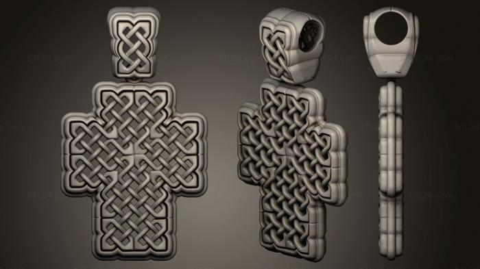 Jewelry (Cross 019, JVLR_0107) 3D models for cnc